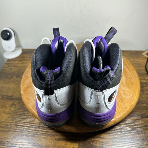 Nike Air Penny 3 Retro 2020 Eggplant Shoes Men's Size 12 CT2809-500 - Picture 4 of 8